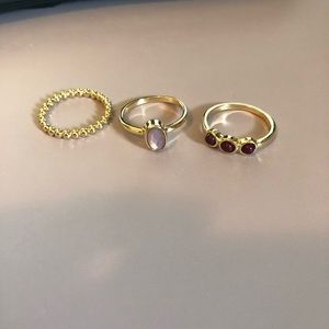 Set of 3 rings
